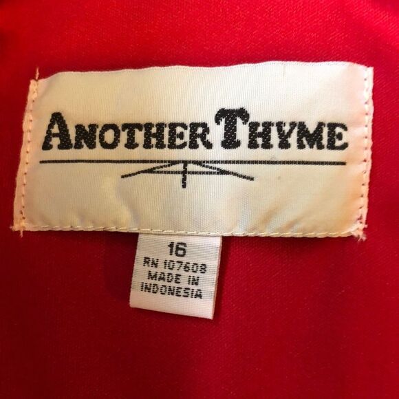 Vintage 80s/90s Another Time Sleeveless Dress & Matching Short Sleeve Jacket 16 - Picture 8 of 10